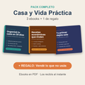 Pack Casa y Vida Práctica — 3 ebooks + regalo (PDF)